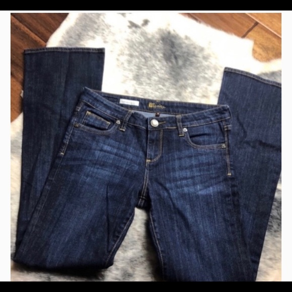 Kut From The Kloth Farrah Baby Bootcut Jeans 4 - Picture 1 of 5